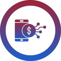 Digital Economy Icon Design Symbol vector
