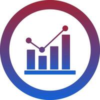 Chart Icon Design Symbol vector