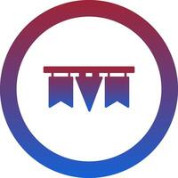 Garland Icon Design Symbol vector