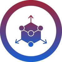 Dimensions Icon Design Symbol vector