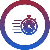 Fast Time Icon Design Symbol vector