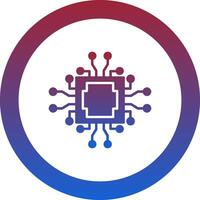 Cpu Icon Design Symbol vector