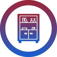Display Case Icon Design Symbol vector