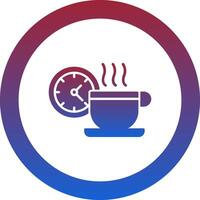 Coffee Break Icon Design Symbol vector