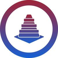 Cone Icon Design Symbol vector