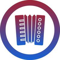 Accordion Icon Design Symbol vector