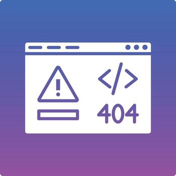 código error ilustración icono vector