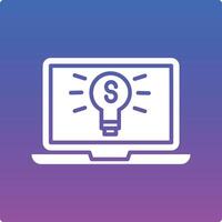 Marketing Solution Illustration Icon vector