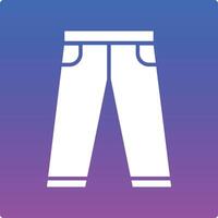 Business Trousers Illustration Icon vector