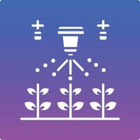 Smart Farming Illustration Icon vector
