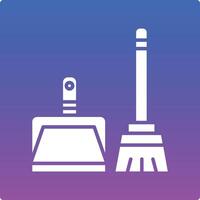 Dustpan Illustration Icon vector