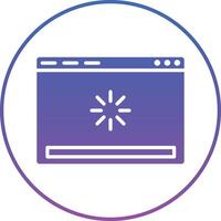 Web Loading Illustration Icon vector