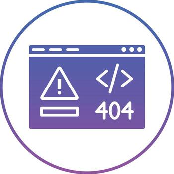 código error ilustración icono vector