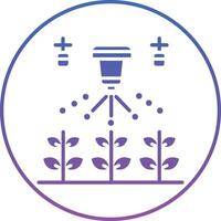 Smart Farming Illustration Icon vector