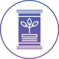 Fertilizer Illustration Icon vector
