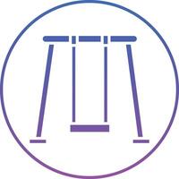 Swing Illustration Icon vector