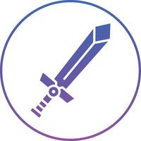 Sword Toy Illustration Icon vector
