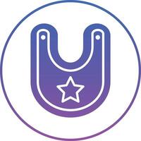 Bib Illustration Icon vector