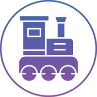Train Toy Illustration Icon vector