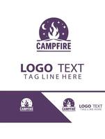 Flicker Light Compfire Logo vector