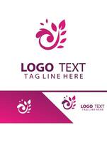 Tranquil Flight dove logo vector
