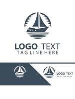 Elite Wave Yatch Logo Design vector