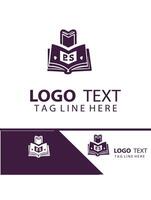 The Book Bridge open book logo vector