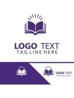 Knowledge Unlocked open book logo vector