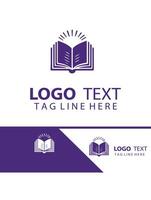 The Open Shelf open book logo vector