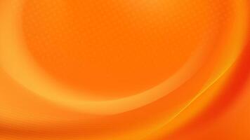 energetic abstract banner with a flowing orange wave vector