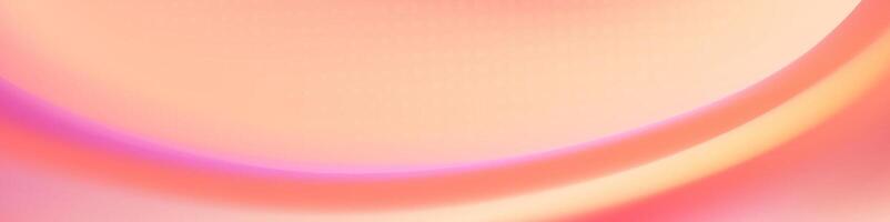 elegant abstract banner with a flowing peach pink wave vector
