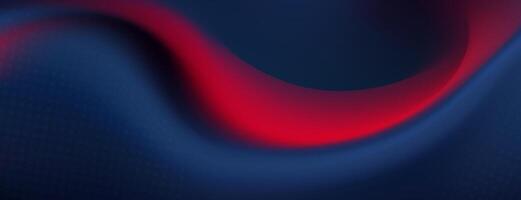 abstract banner with a soft dark blue and red gradient vector