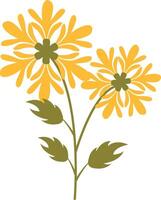 Yellow Flower Image vector
