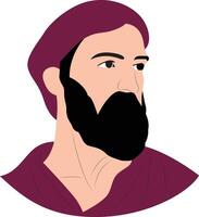 Pythagoras Portrait hand drawn vector