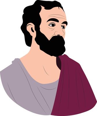 Timon of Phlius thinking and writing