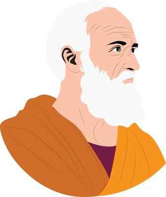 Proclus writing portrait