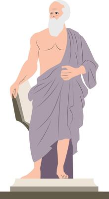 Archytas statue fullbody