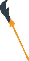 Green Dragon Crescent Blade, Guan Dao of Guan Yu vector