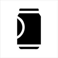 Soda can icon vector