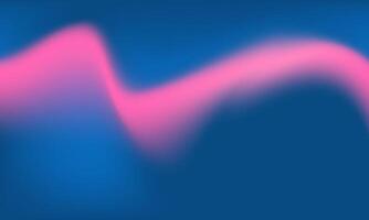 A pink and blue wave on a blue background vector