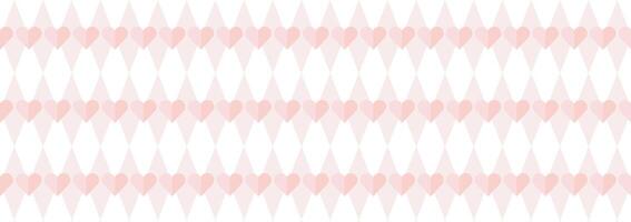 Valentine's day abstract geometric seamless pattern bauhaus. A pink and white striped pattern vector