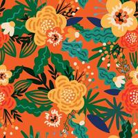 Multipurpose Floral Pattern for Paper, Fabric, Interiors and Beyond vector