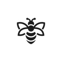 Unique Bee Logos for Standout Designs vector