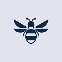 Classic Bee Logos for Timeless Branding vector