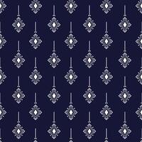 a blue and white pattern with a star on it vector