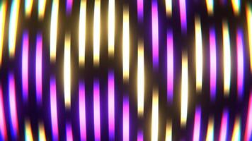 Purple and Yellow Neon Equalizer Effect Background VJ Loop in 4K video