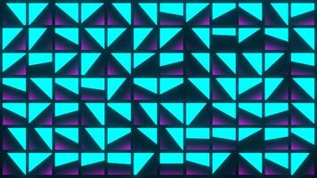 Cyan and Pink Many Changing Screen Background VJ Loop in 4K video