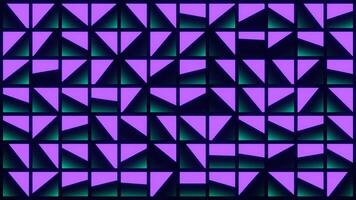 Purple and Turquoise Many Changing Screen Background VJ Loop in 4K video