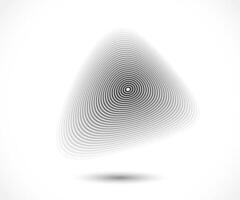 Concentric circle elements. Element for graphic web design, Template for print, textile, wrapping, decoration, illustration vector