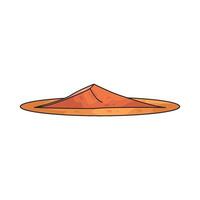Illustration of desert vector
